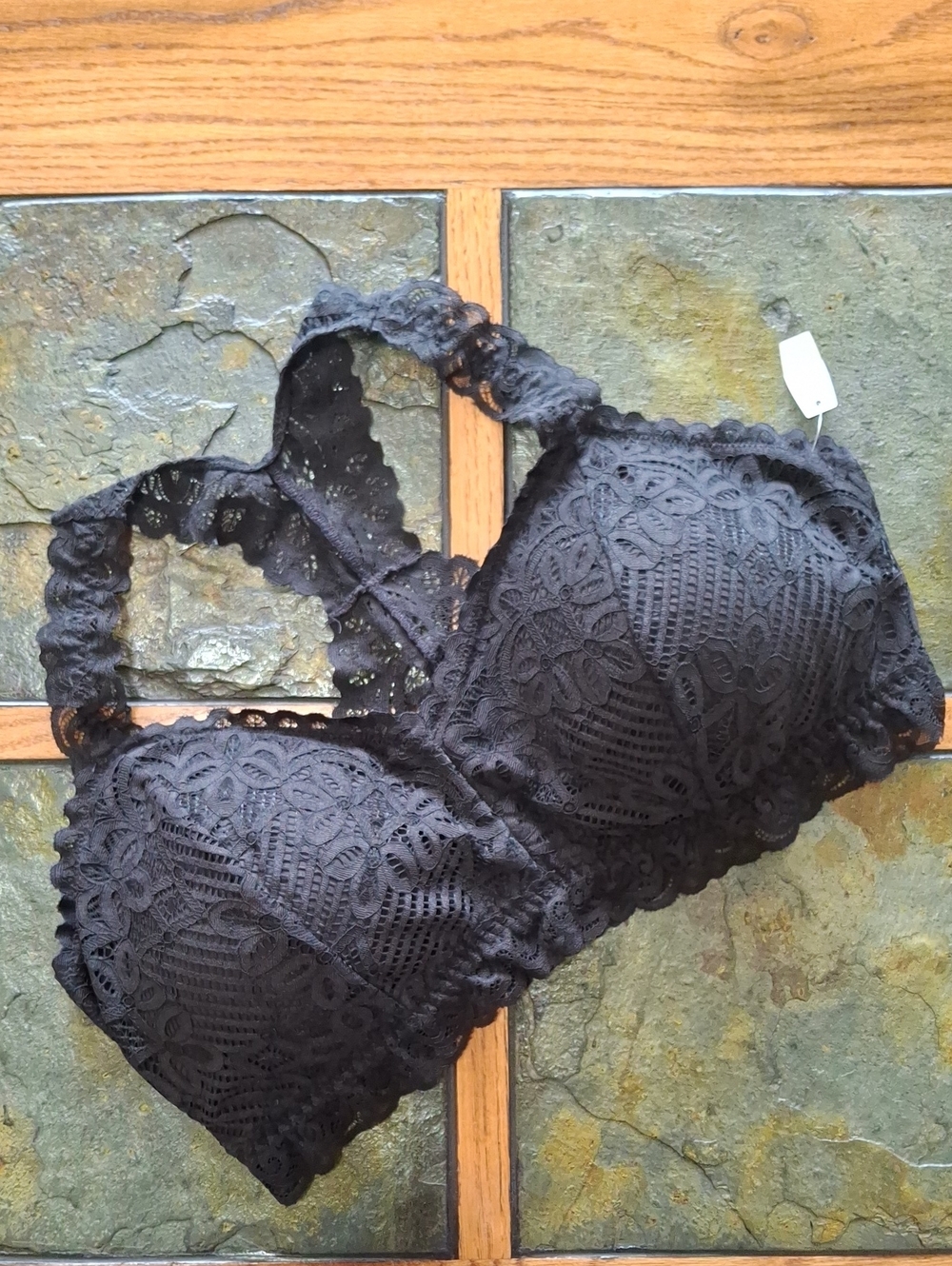 Maurices Black Lace Bralette